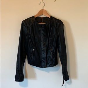 MOVING SALE 🎁 Free People Leather Jacket